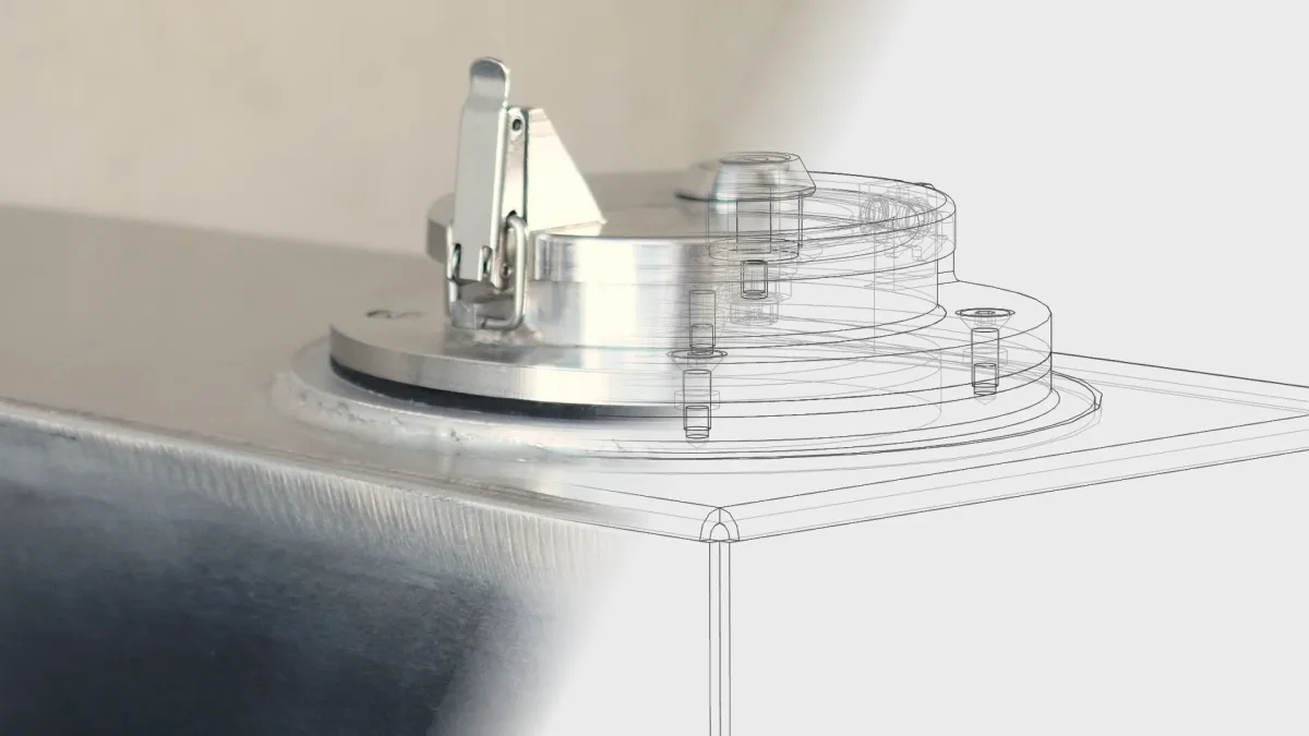 40L Water Tank — CAD & Drawings